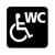 Accessible WC (Transfer Space Limited)